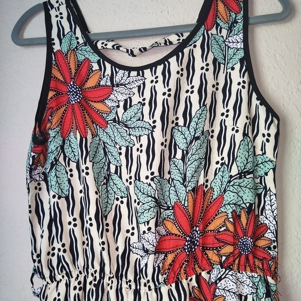 Women's Maxi Floral Dress size M - Picture 7 of 12